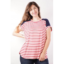 Glory Striped Tee