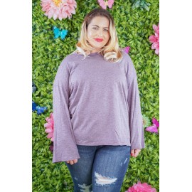 Violetta Two Tone Wide Sleeve Top