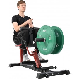 Adjustable Seated Calf Raise Machine,Calf Raise Machine with Band Pegs,Leg Trainer Home Gym