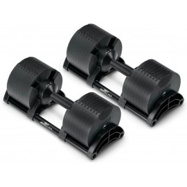 SMRTFT NUOBELL Adjustable Dumbbells | The Original All-in-One NUOBELL Adjustable Dumbbell Set | Feel Real Like Traditional Dumbbells | Highly Durable | Best 2 Year Warranty