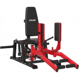 Hip Abductor Machine, Plate-Loaded Inner and Outer Thigh Machine, Thigh Master with 6 Levels Gear System, Hip Trainer for Hip Abduction and Hip Adduction