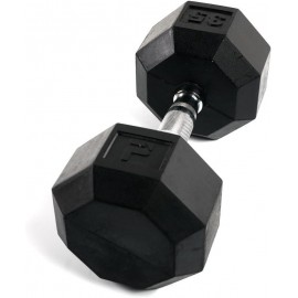 Power Systems Rubber Octagonal Dumbbell