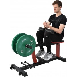 Adjustable Seated Calf Raise Machine,Calf Raise Machine with Band Pegs,Leg Trainer Home Gym