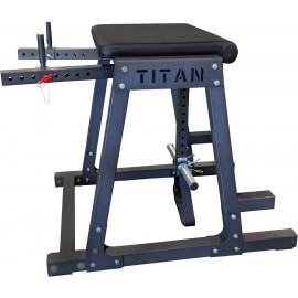 Titan Fitness H-PND, Reverse Hyperextensions Lower Body Machine, Rated 550 LB, Specialty Home Gym Machine for Physical Therapy, Back Rehab Exercises, and Everyday Training