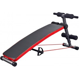 Sit Up Bench For Core Workouts Decline Bench Press, Adjustable Abdominal Training Workout Bench Folding Utility Bench Slant Board, Portable Home Gym Exercise Equipment