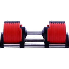 x NUOBELL Collaboration Product, Adjustable Dumbbell.Nuobell Dumbbells 80lb and  Weights to Your Home Gym. Multiple levels of Weight change with one-hand