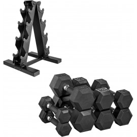 CAP Barbell Coated Dumbbell Set | 50lbs, 100lbs, 150lbs | Multiple Options