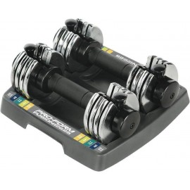 ProForm SpaceSaver Dumbbell (25 Double),Black