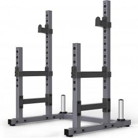 PASYOU Squat Rack for Home Gym with Max Load 1800 lbs for Bumpers and 600 lbs for J Hooks (Model:SR30)