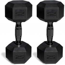 CAP 50 lbs Coated Dumbbell Set | Multiple Styles