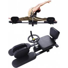 Leg Stretcher Machine, Split Leg Training Stretching, 200 Degrees pro Leg Stretching Machine, PU Cushion Inner Thigh Exercise Equipment, Flexibility Stretching Equipment for Dance, Home Gym Exercise