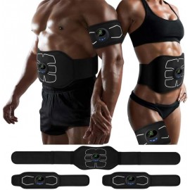 MarCoolTrip MZ Electronic Muscle Stimulator, Abs Stimulator Muscle Toner, Ab Machine Trainer for All Body, Fitness Strength Training Workout Equipment for Men and Women