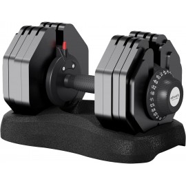 ATIVAFIT Adjustable Dumbbell Set 88 LBS Pair Dumbbell  Weights Dumbbell Multiweight Options for Men Women Full Body Workout Fitness Home Gym (88 LBS Single)