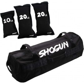 Sandbag. Adjustable Weight Training Sandbag with Multiple Handles. Ideal for Cross-Training Workouts, Fitness and Military Conditioning.